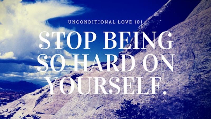 A Kiss from Heaven – Stop Being So Hard On Yourself