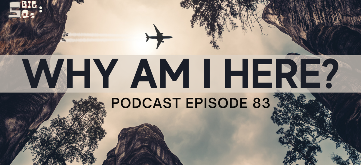Episode 83: The 5 Big Qs – Why am I here?
