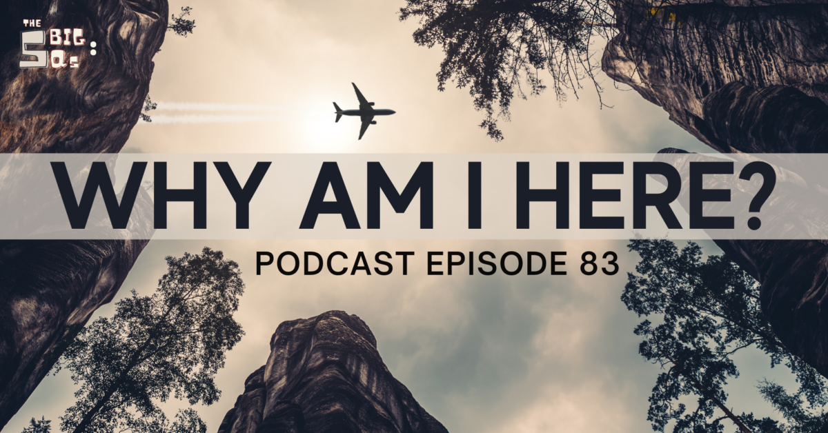 Episode 83: The 5 Big Qs – Why am I here?