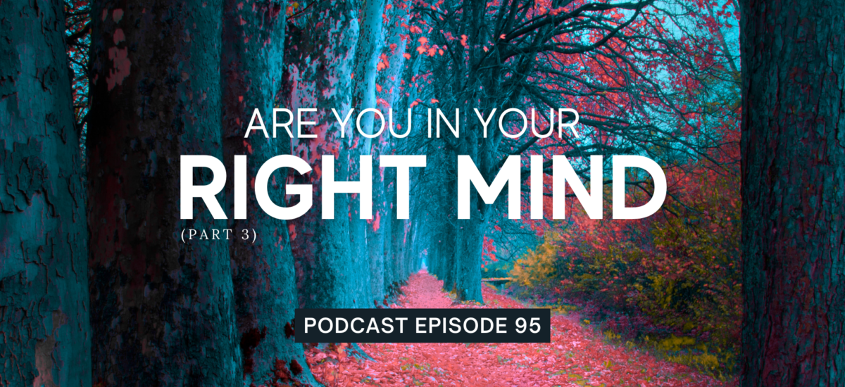 Episode 95: Are You In Your Right Mind? (Part 3)